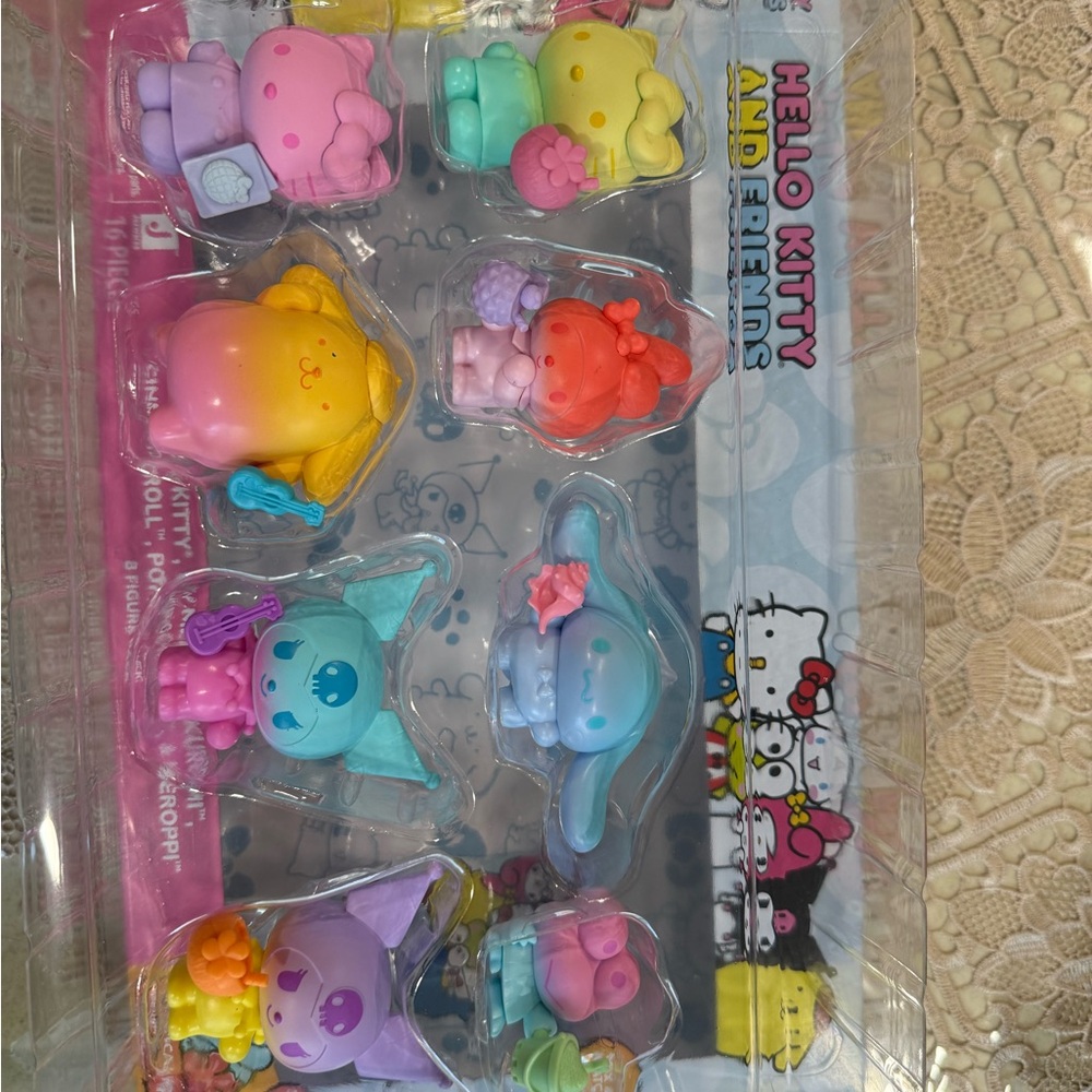 Hello Kitty Pink and Blue Doll Accessories Set